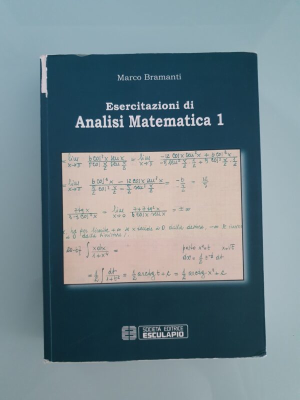 Copertina: Esercitazioni di Analisi Matematica 1