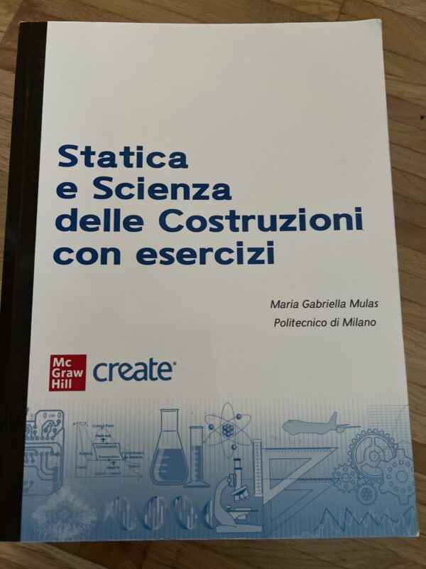 Copertina: Statica e scienza delle costruzioni con esercizi