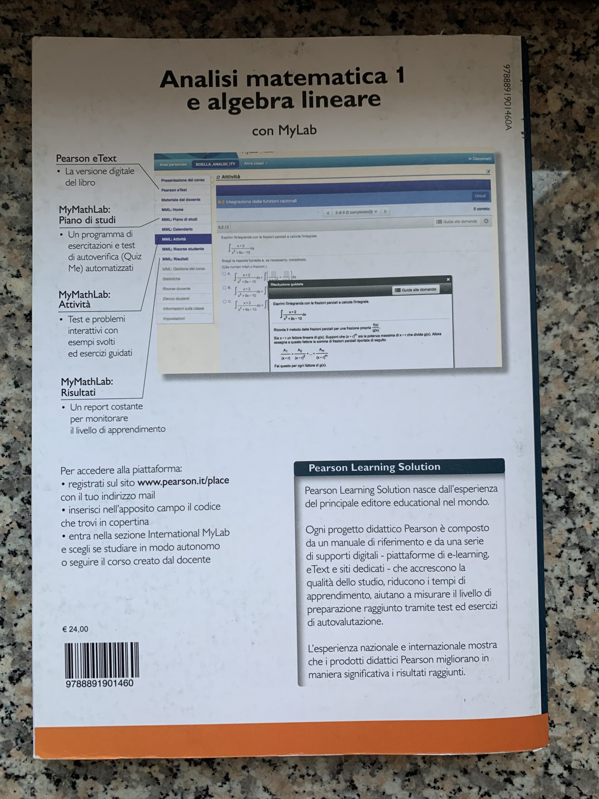 Analisi Matematica 1 e Algebra Lineare (Eserciziario) - immagine 2