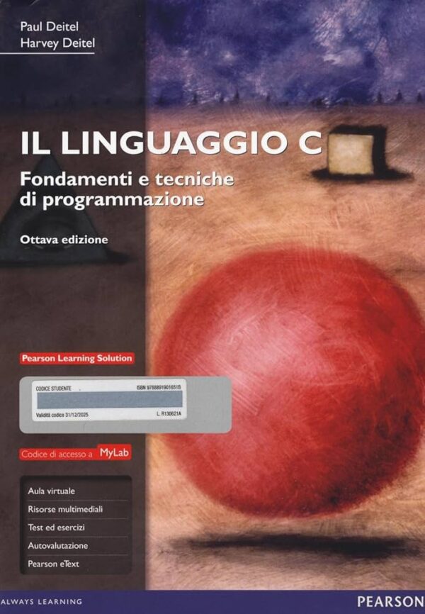 Copertina: IL LINGUAGGIO C - Fondamenti e tecniche di programmazione