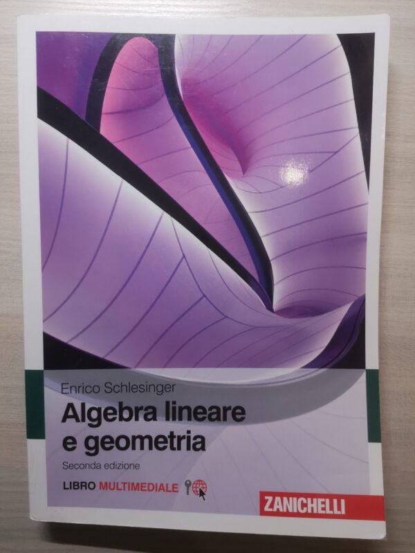 Copertina: Algebra lineare e geometria