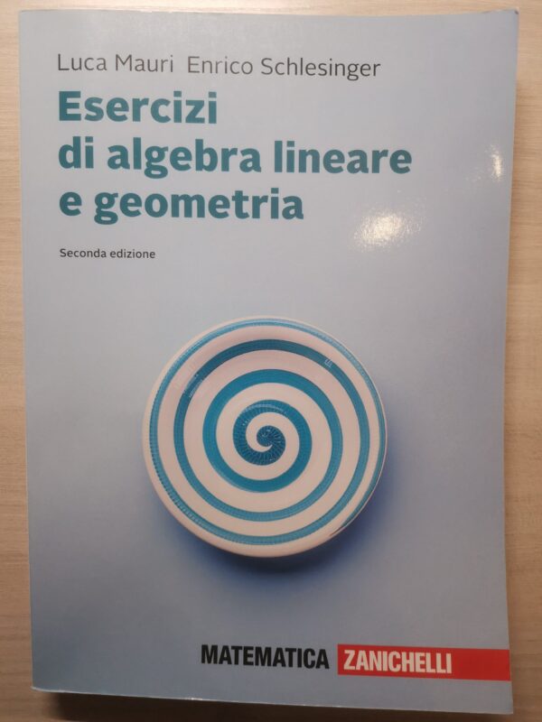 Copertina: Esercizi di algebra lineare e geometria