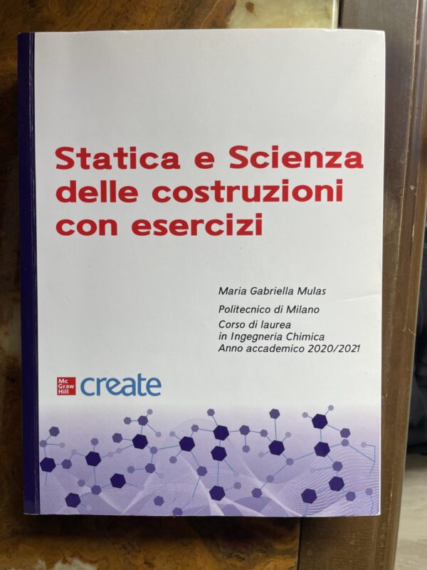 Copertina: Statica e Scienza delle costruzioni con esercizi