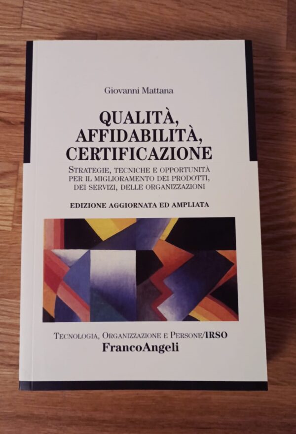 Copertina: Qualità, affidabilità, certificazione