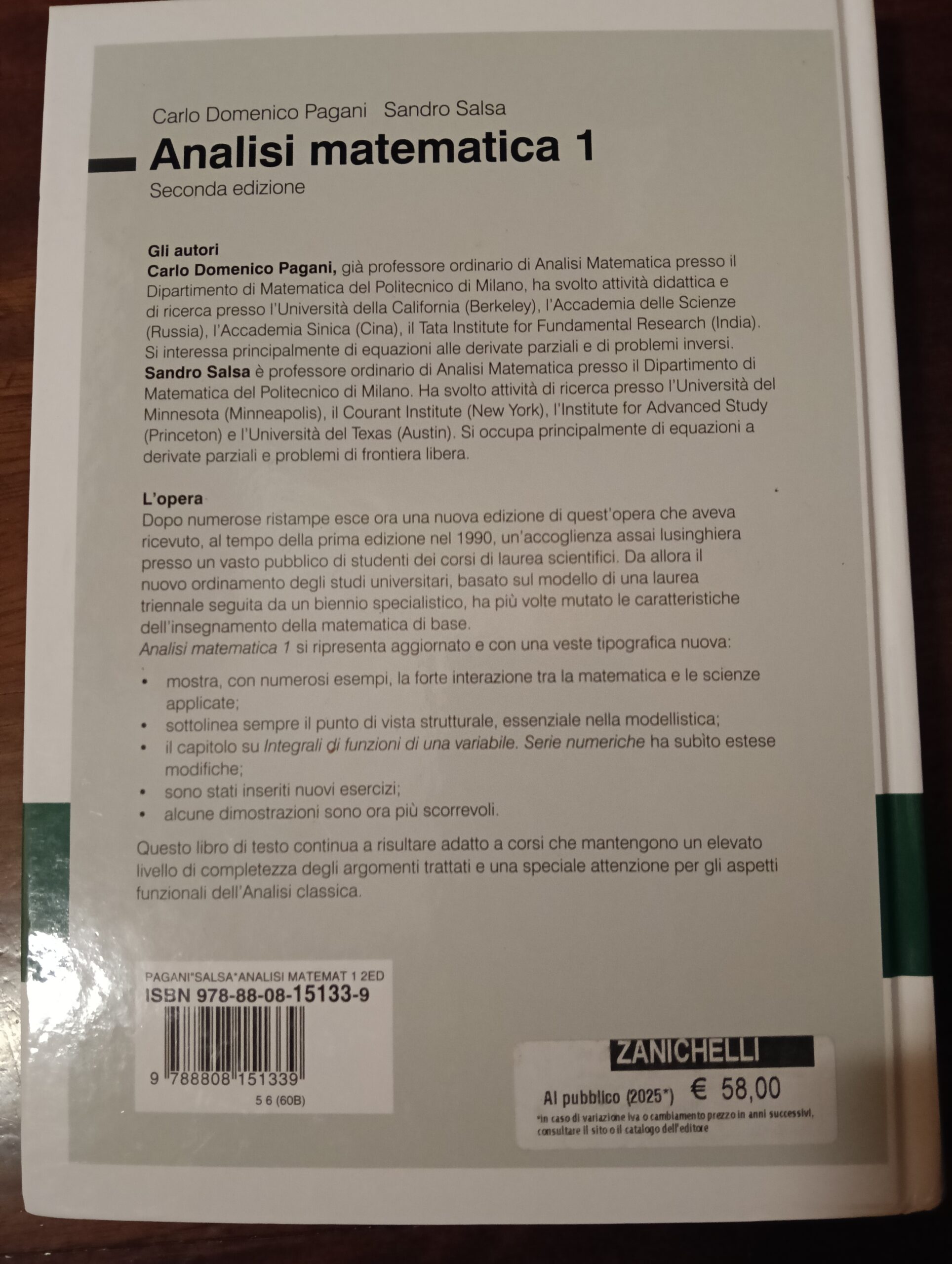 Analisi matematica 1 seconda edizione - immagine 2