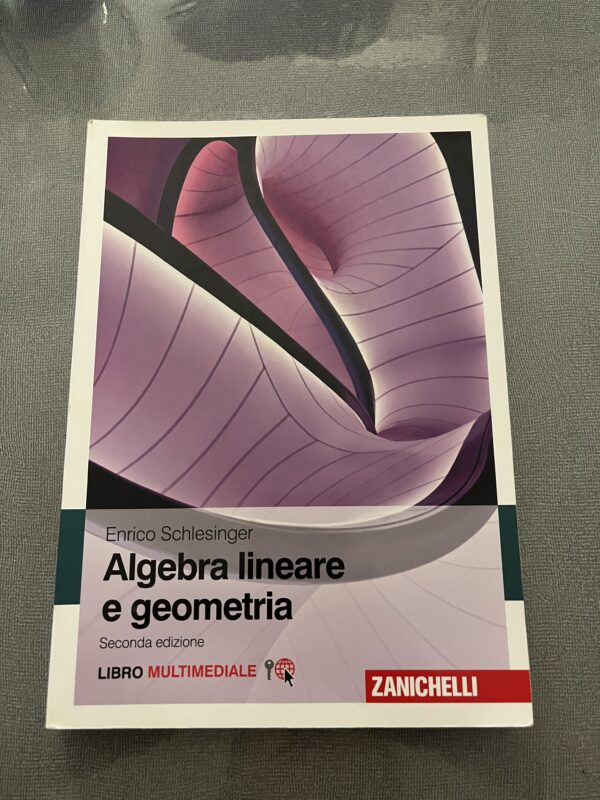 Copertina: Algebra lineare e geometria
