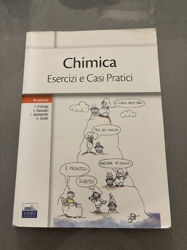 Copertina: Chimica Esercizi e casi pratici