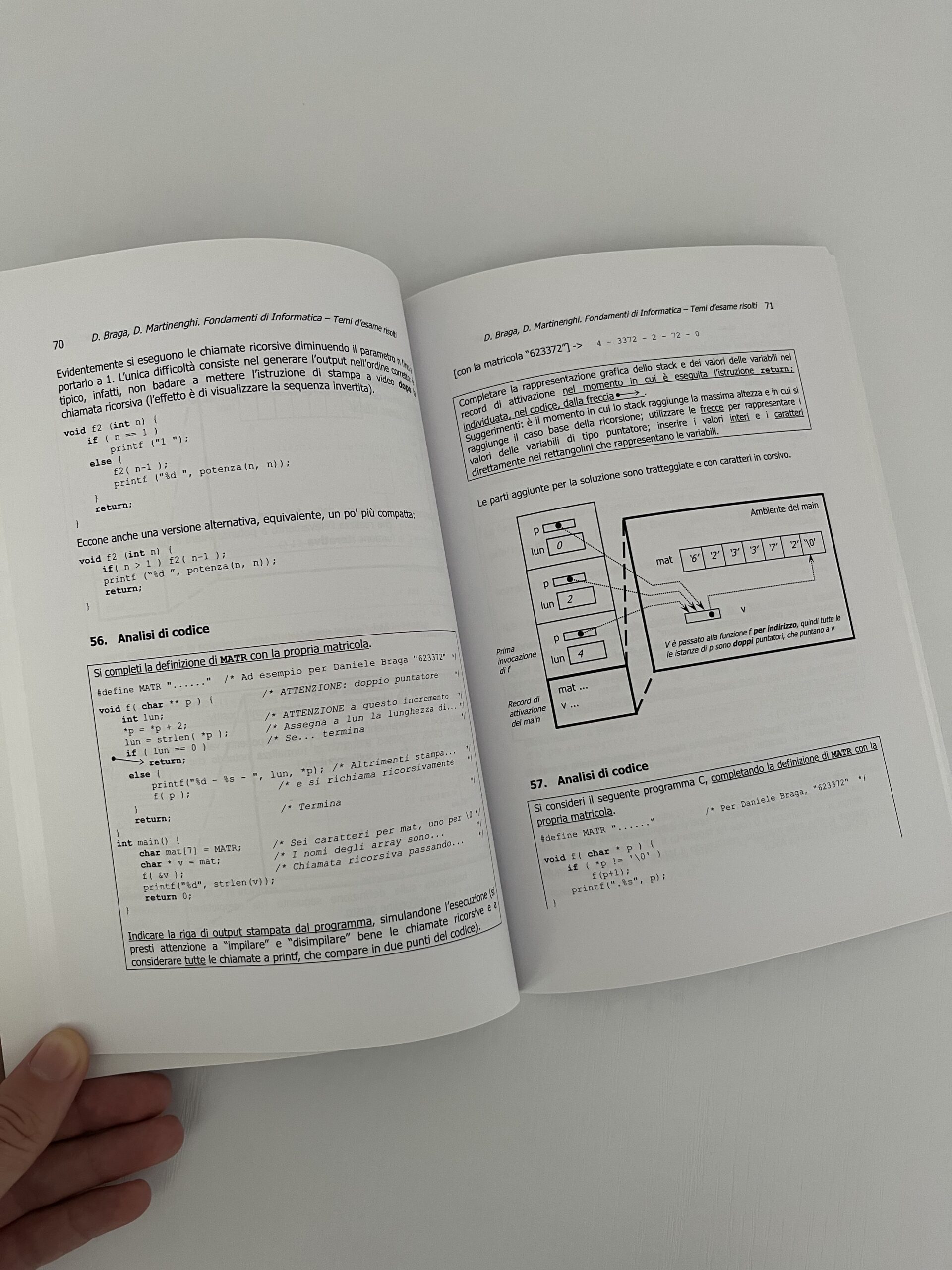 Fondamenti di Informatica - Temi d'esame risolti - immagine 3